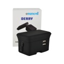 DERRY - @memorii Travel Adapter With Powerbank