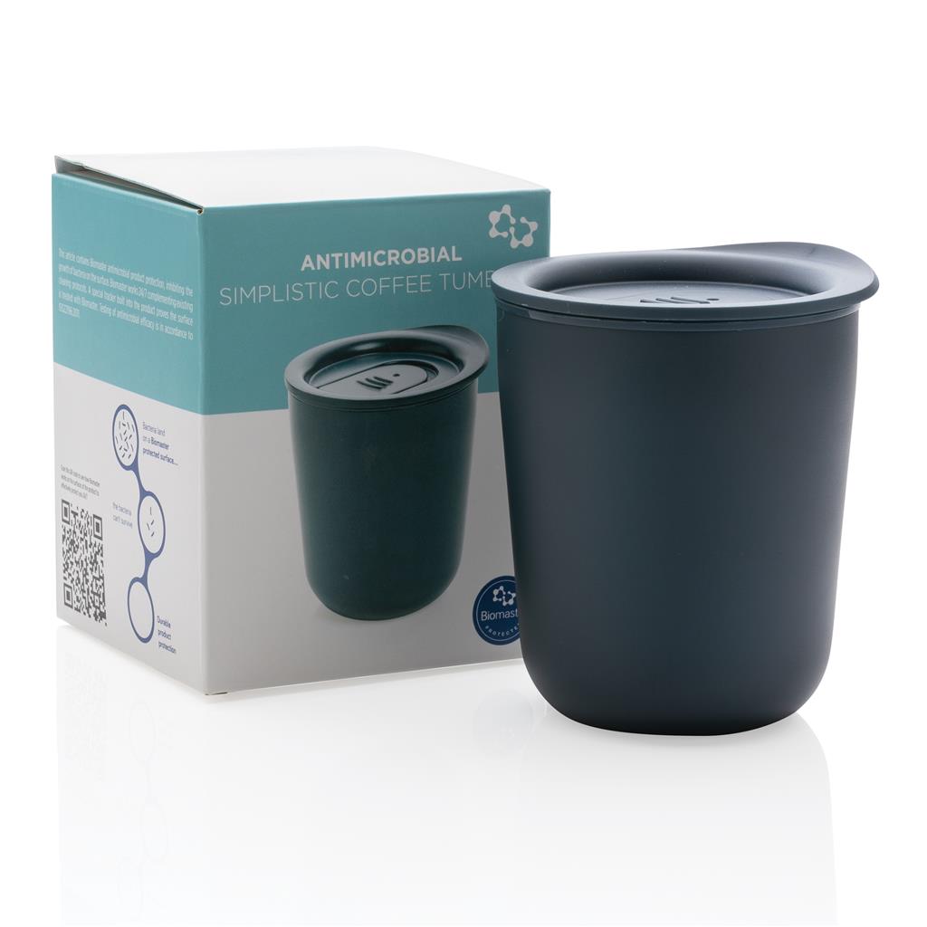 CELLE - Simplistic Antimicrobial Coffee Tumbler - Blue