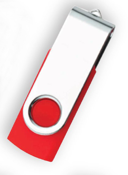 Classic Swivel USB - Red - 8GB