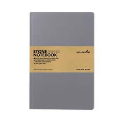 [NBEN 5196] NEYA - eco-neutral Stone Paper Tree-Free Notebook - Grey