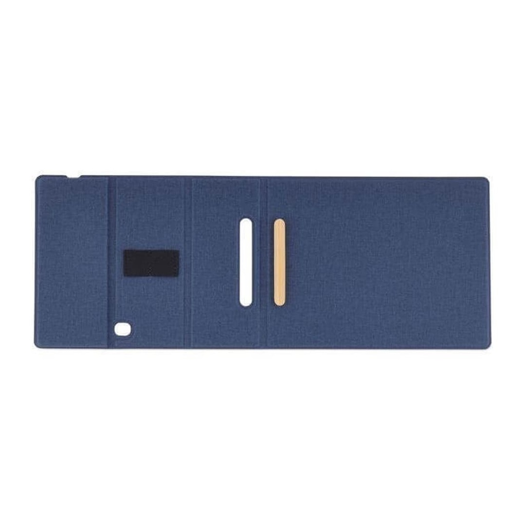 BLACE - CHANGE ZERO Recycled PU 15W Wireless Mousepad & Desk Organizer - Navy Blue