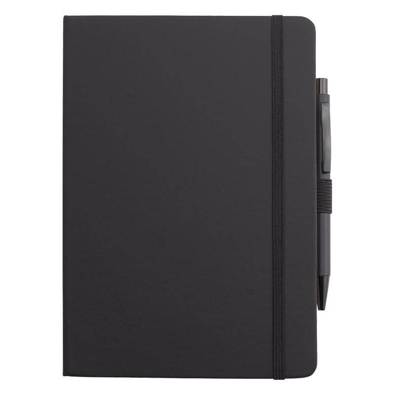 HEVIZ - Giftology Set of Tumbler, A5 Notebook and Pen - Black
