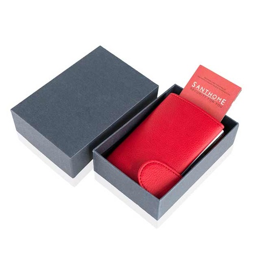 VITL - SANTHOME PU Cardholder Wallet Red