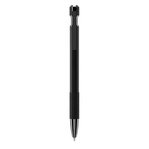 PILA - Recycled Aluminium Ballpoint Pen - Black