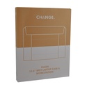 FULDA - CHANGE Collection RPET Laptop Case & Workstation - Navy Blue