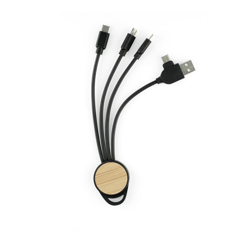 SULZA - CHANGE Collection RCS Recycled 6-in-1 Multi Cable