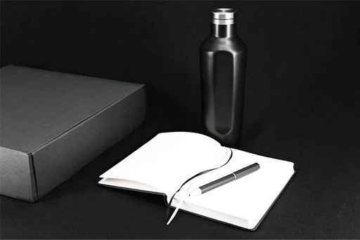 ARGAKI - SANTHOME Gift Set- SS Bottle, Notebook and Pen