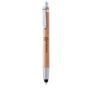Bamboo Ball Pen with Stylus