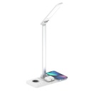 VELES - @memorii 3 in 1 Wireless Charger with Lamp - White