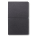 PEJA - Santhome A5 Recycled PU Notebook - Black