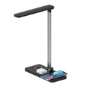 VELES - @memorii 3 in 1 Wireless Charger with Desk Lamp - Black