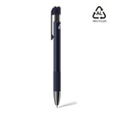 PILA - Recycled Aluminium Ballpoint Pen - Navy Blue