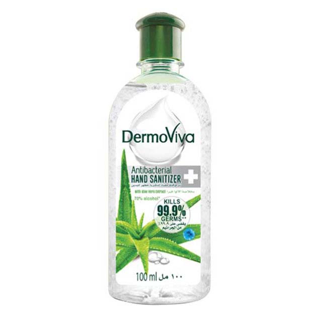 DermoViva 100ml Hand Sanitizer - AloeVera