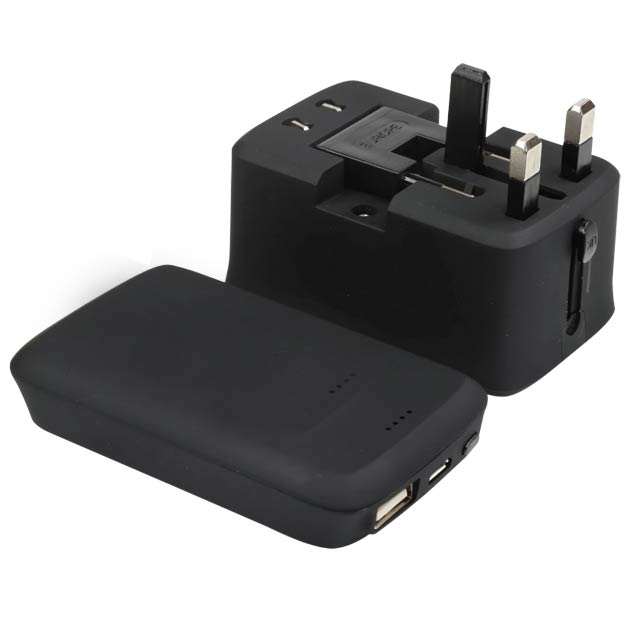 DERRY - @memorii Travel Adapter With Powerbank