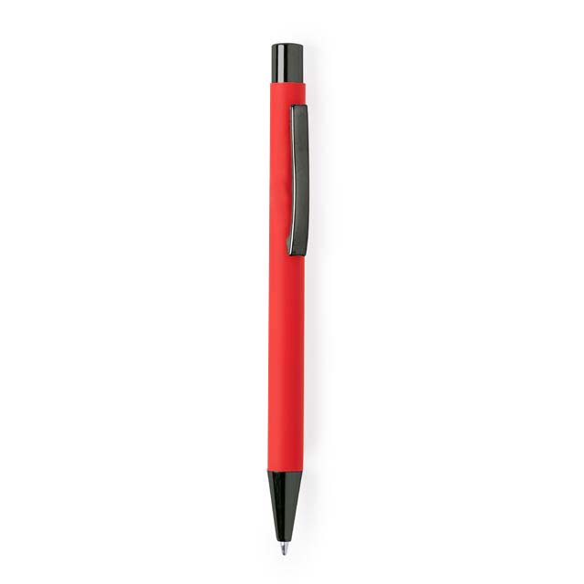 BILLUND - Giftology Metal Ballpen - Red (Anti-bacterial)