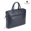 [MBCRS 884] CROSS Jasper Office Laptop Briefcase - Navy Blue