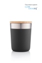 [DWHL 333] LAREN - CHANGE Collection Insulated Mug - Black