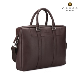 [MBCRS 887] CROSS Francisco Office Laptop Briefcase - Brown