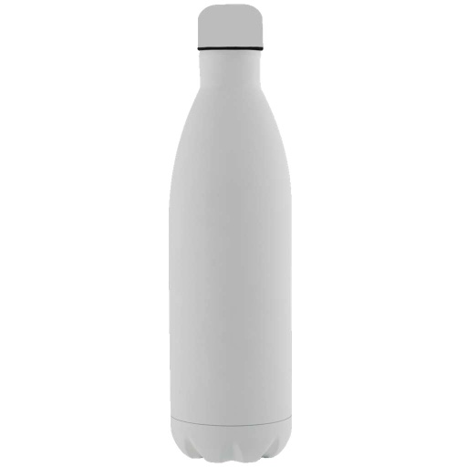 [DWGL 3112] VALENCE - Soft Touch lnsulated Water Bottle - 1L - White